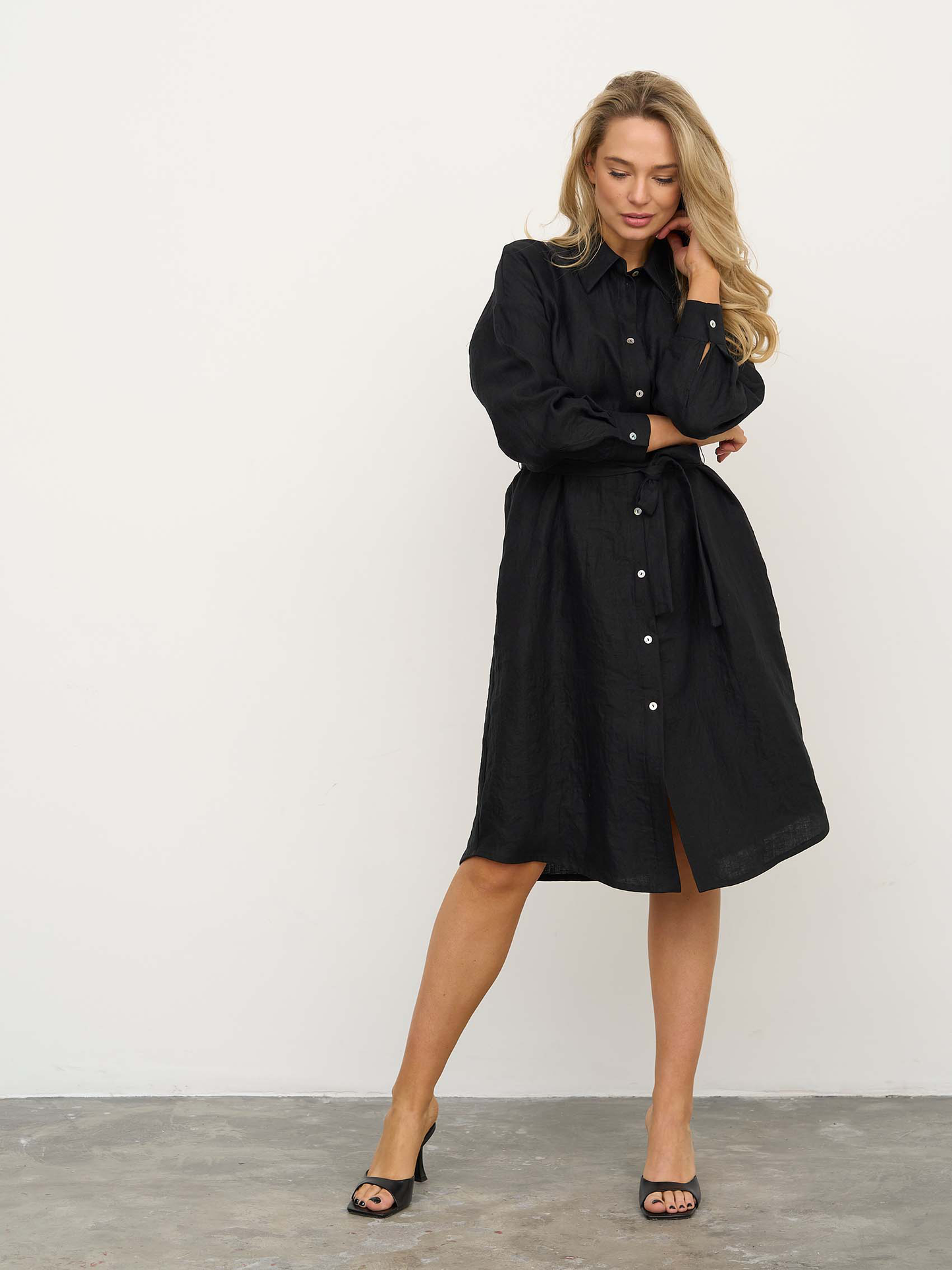 Kamila Linen Dress