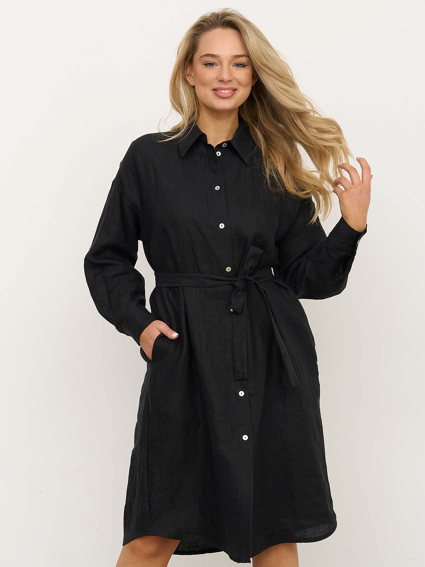 Kamila Linen Dress